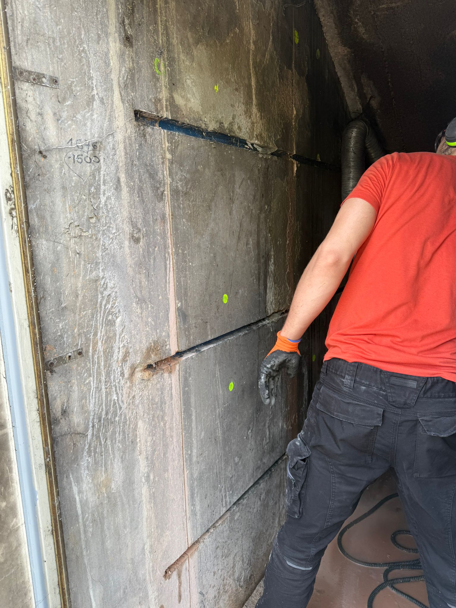 Rezanje betona prije